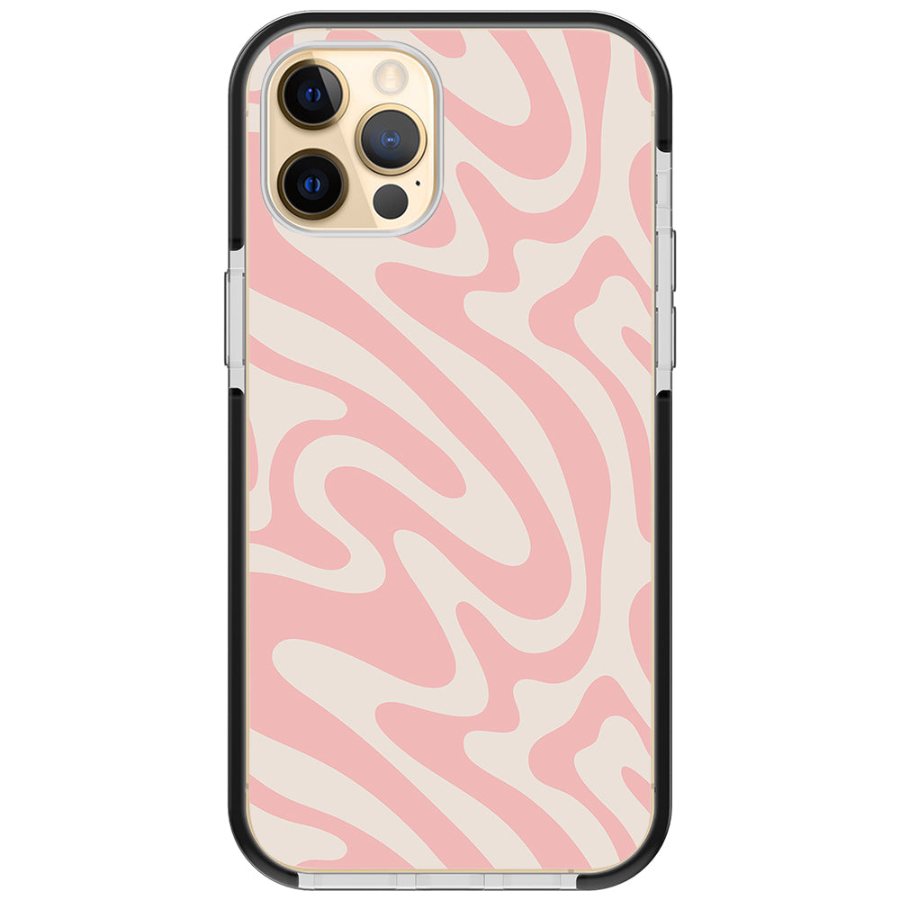 Strawberry Swirl Impact iPhone Case