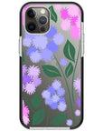 Ageratum Floral Impact iPhone Case