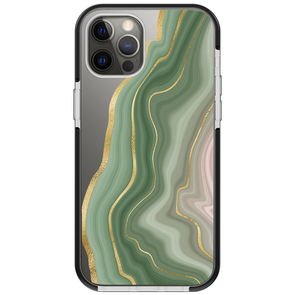 Amulet Green Agate iPhone Case