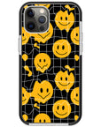 Grid Smiley  Impact iPhone Case