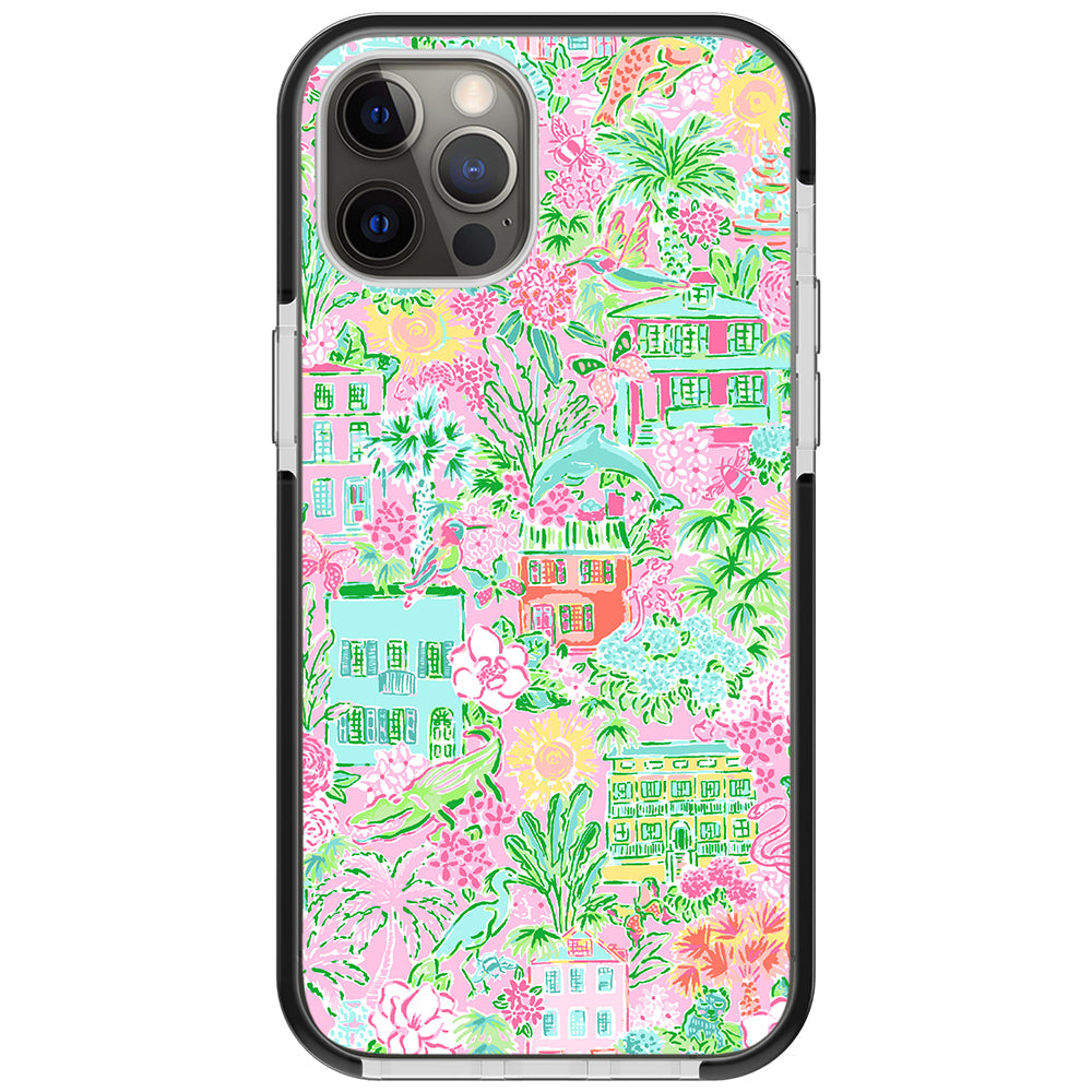 Preppy Town Impact iPhone Case