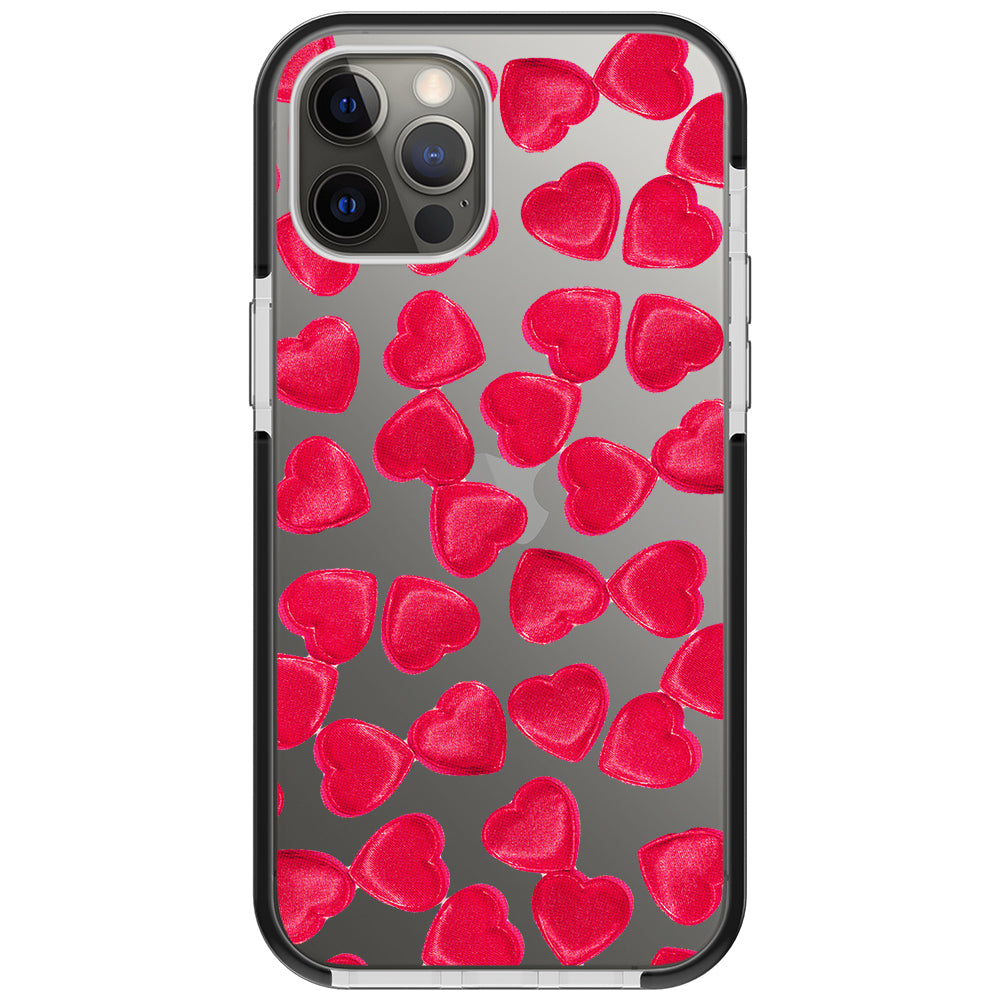 Valentine Heart Impact iPhone Case