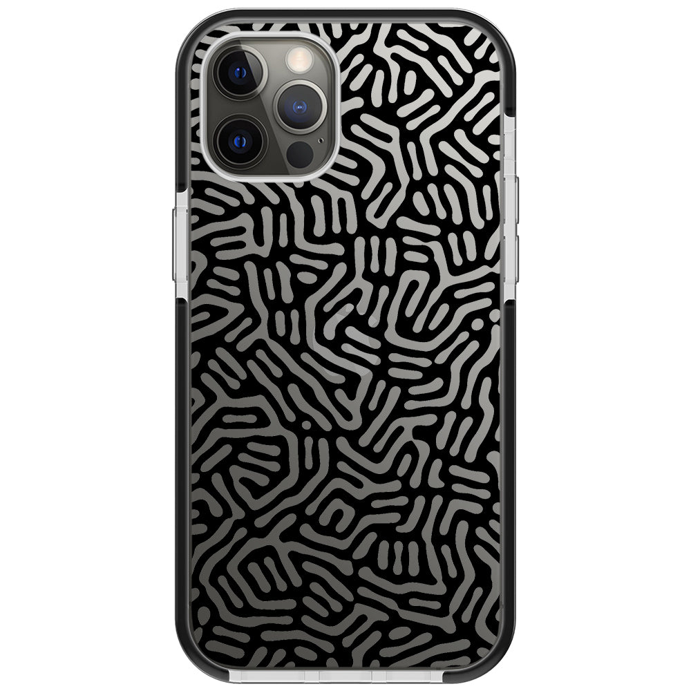 Abstract Doodle iPhone Case