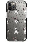 Frenchies Paws Collage Impact iPhone Case