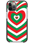 Candy Cane Impact iPhone Case