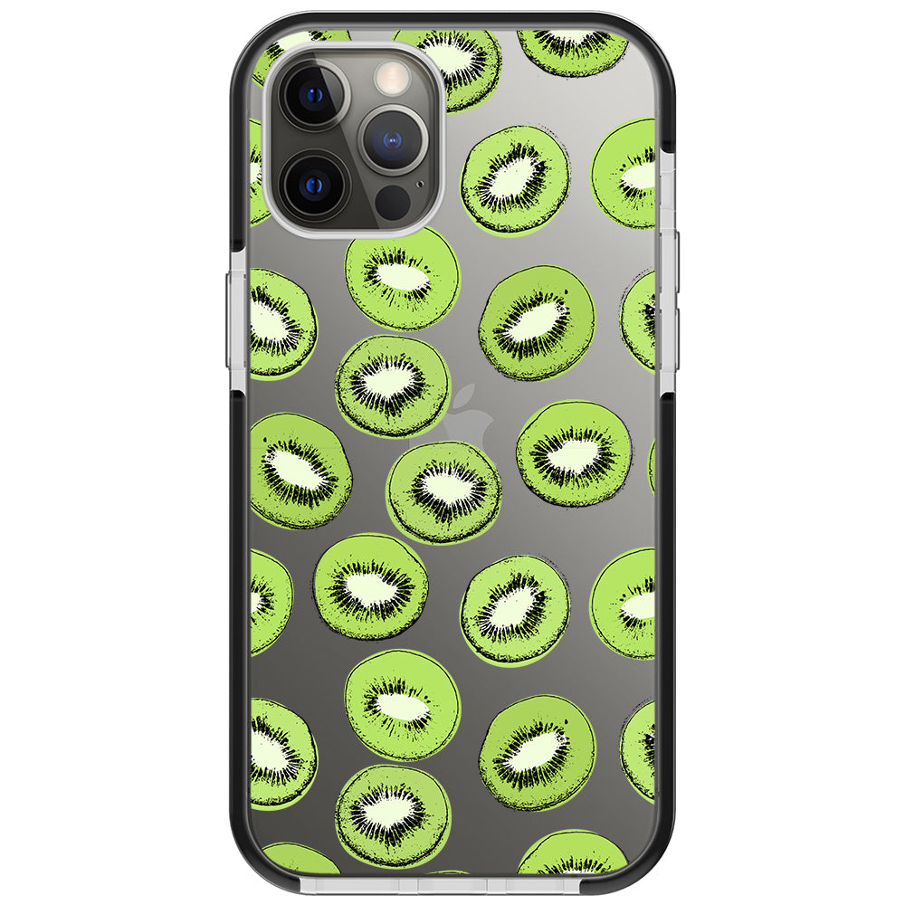 Kiwi Slices Impact iPhone Case