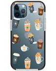 Pumpkin Spice Latte Collage iPhone Case