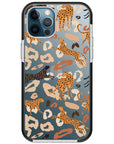 Abstract Leopard Impact iPhone Case