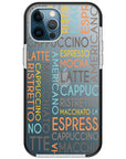 Coffee Names Impact iPhone Case