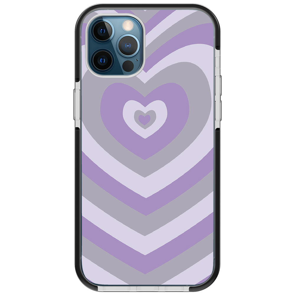 Lavender Dreams Heart Impact iPhone Case