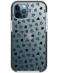 Little Hearts Impact iPhone Case