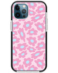 Pastel Warped Flower iPhone Case