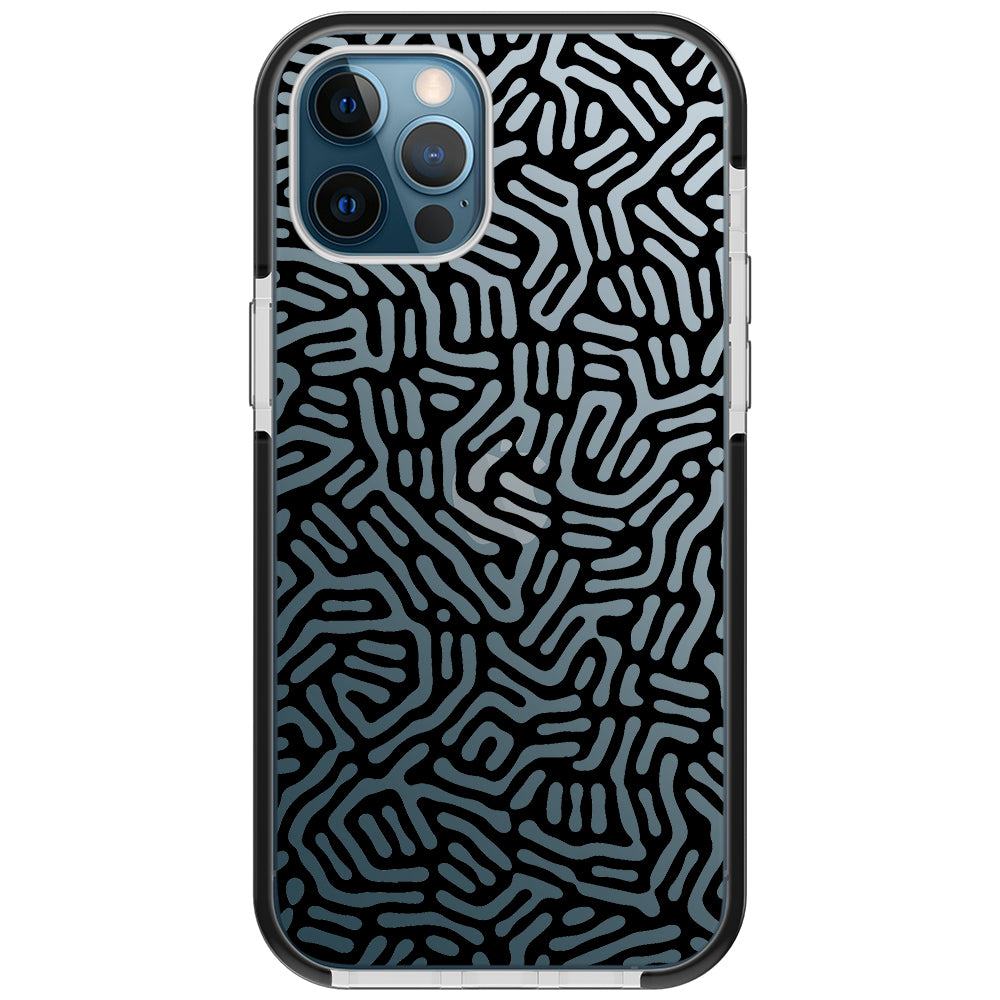 Abstract Doodle iPhone Case