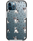 Frenchies Paws Collage Impact iPhone Case