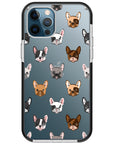 Frenchie Faces Impact iPhone Case