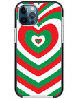 Candy Cane Impact iPhone Case