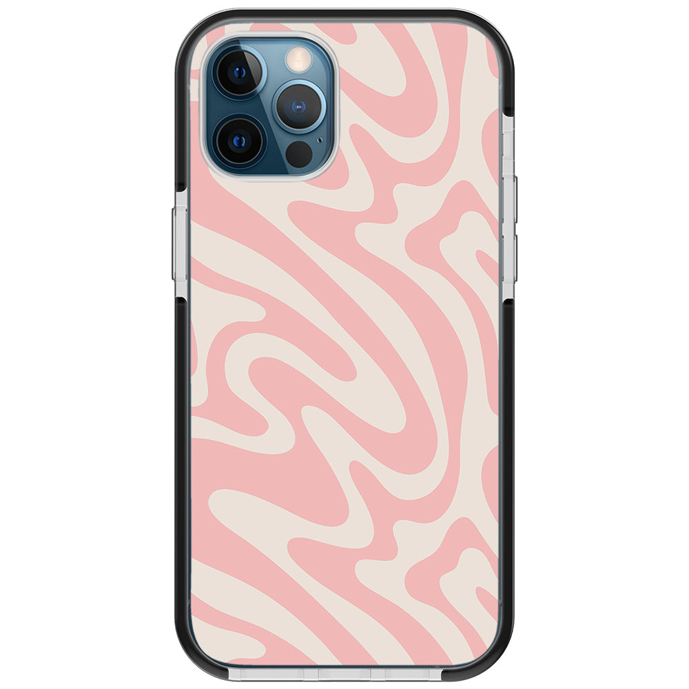 Strawberry Swirl Impact iPhone Case