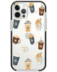 Pumpkin Spice Latte Collage iPhone Case