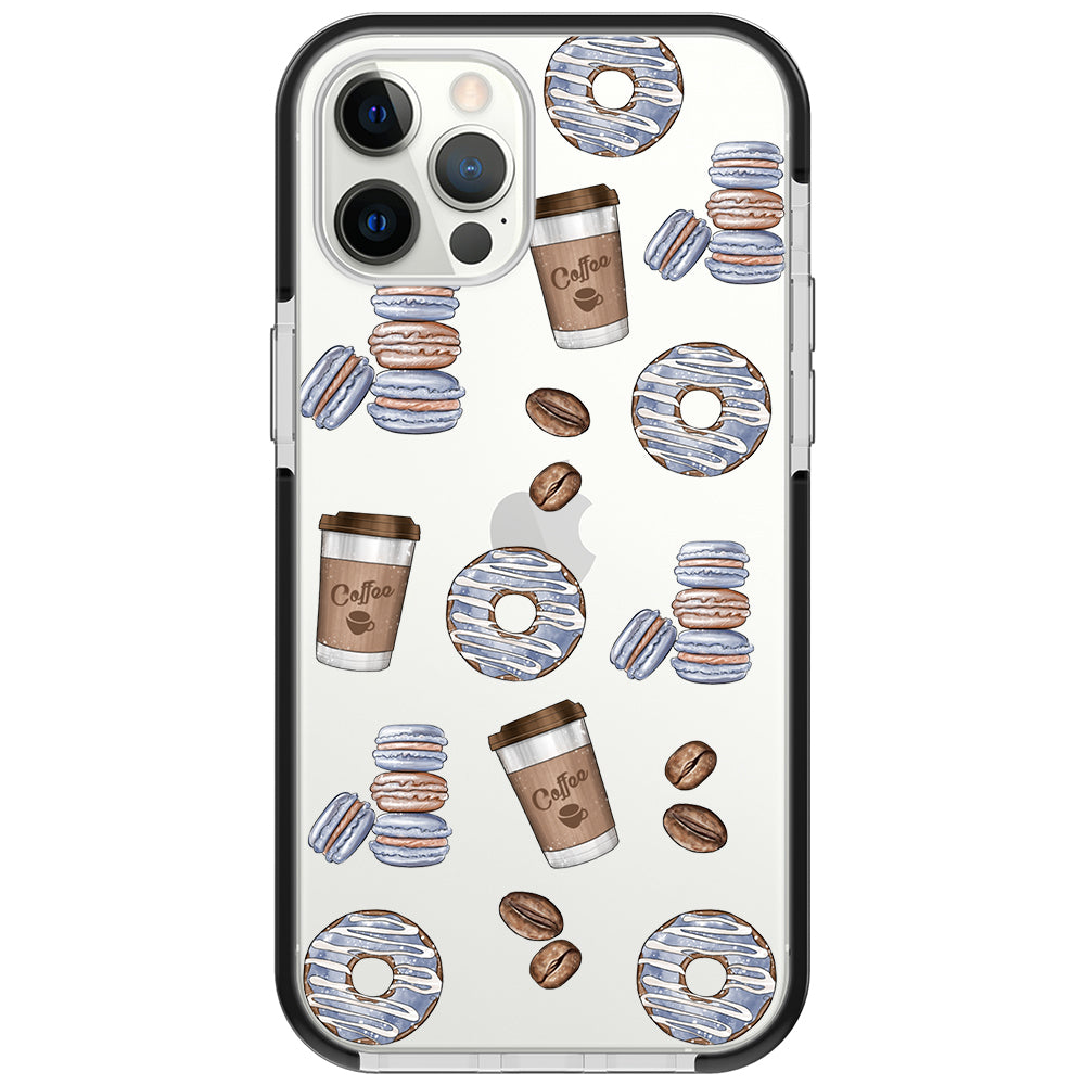 Coffee and Donuts iPhone Case