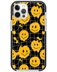 Grid Smiley  Impact iPhone Case