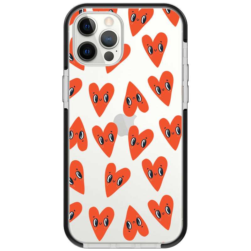 Eyes Hearts Impact iPhone Case