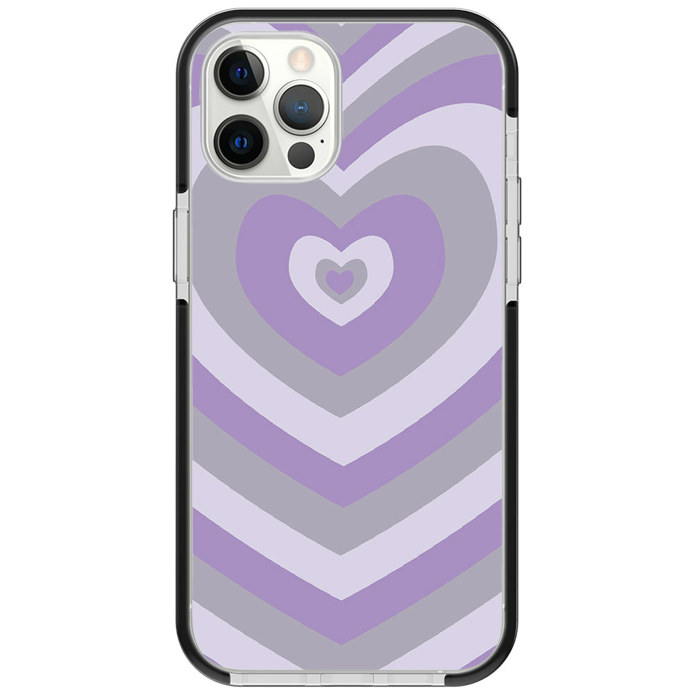 Lavender Dreams Heart Impact iPhone Case