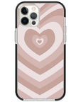 Nude Heart Impact iPhone Case