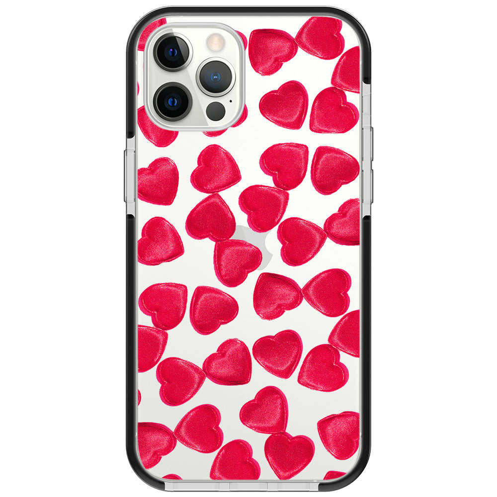 Valentine Heart Impact iPhone Case