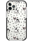 Frenchies Paws Collage Impact iPhone Case