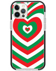 Candy Cane Impact iPhone Case