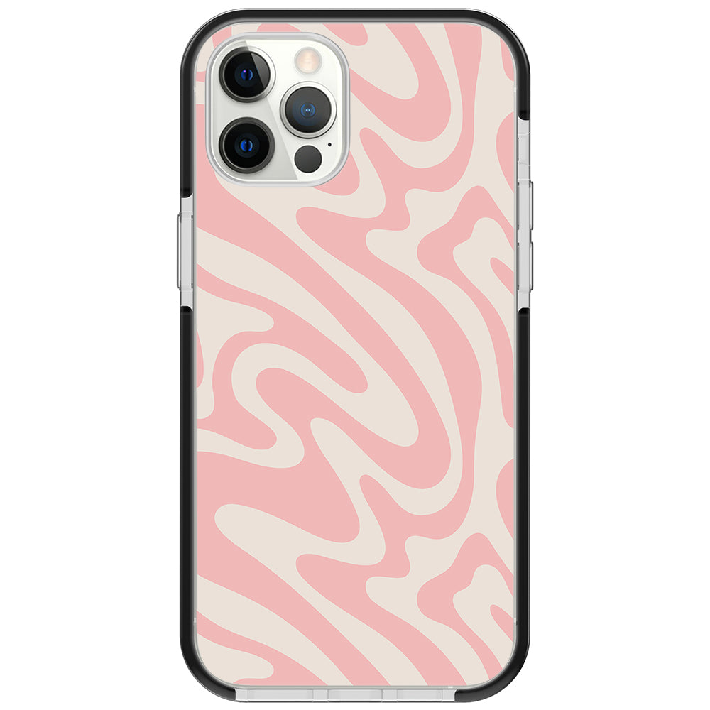 Strawberry Swirl Impact iPhone Case