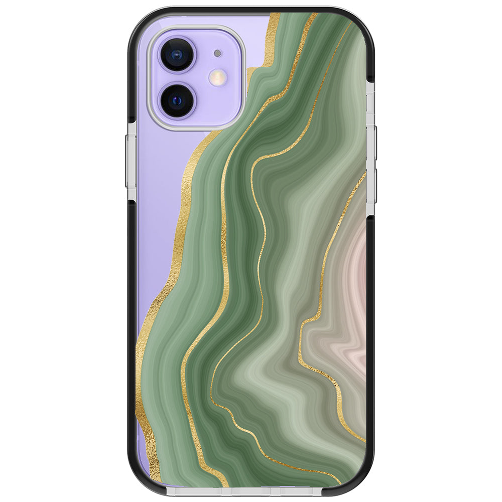 Amulet Green Agate iPhone Case