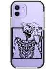 Coffee Skeleton Impact iPhone Case