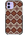 Ugly Sweater Gray Impact iPhone Case