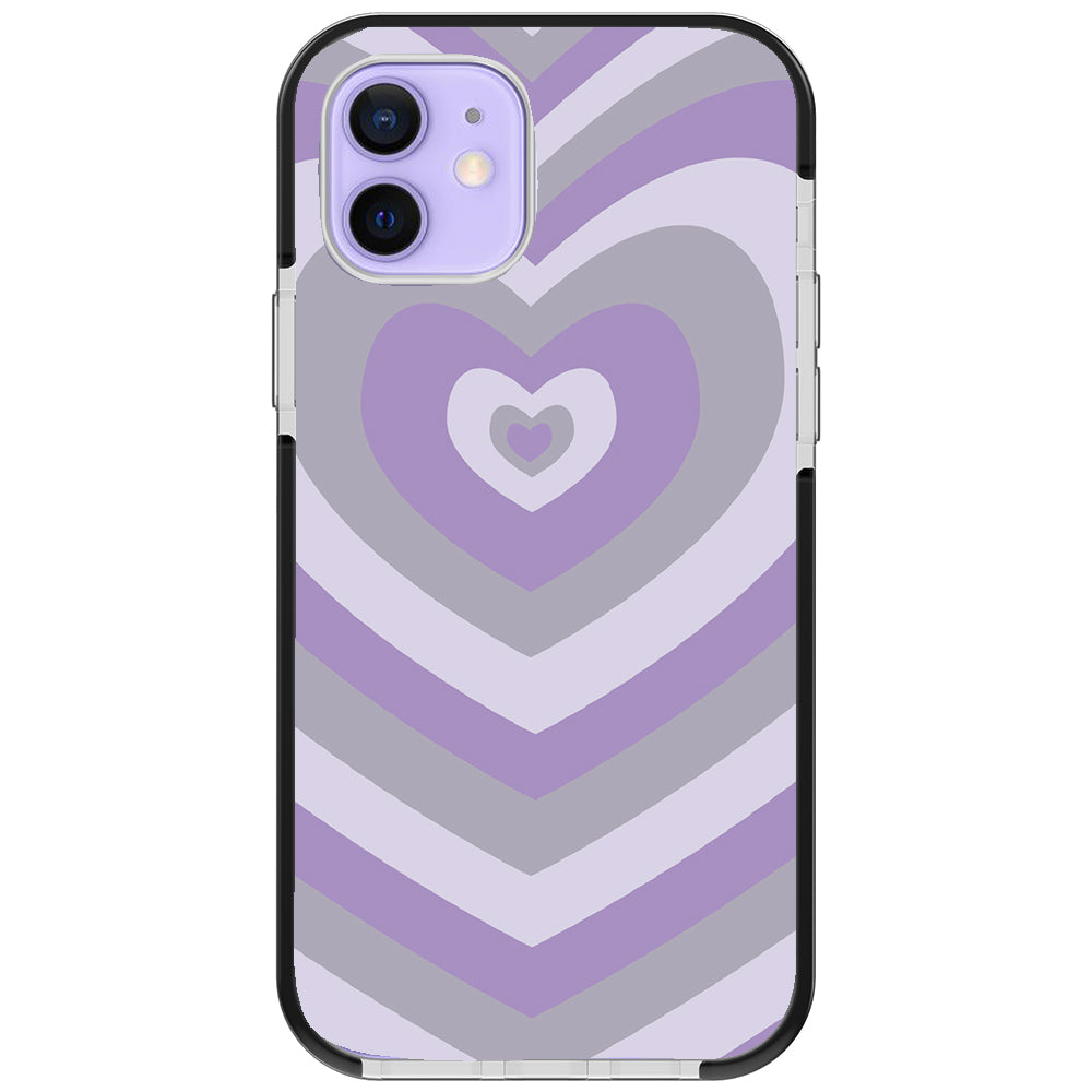 Lavender Dreams Heart Impact iPhone Case