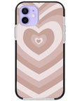 Nude Heart Impact iPhone Case