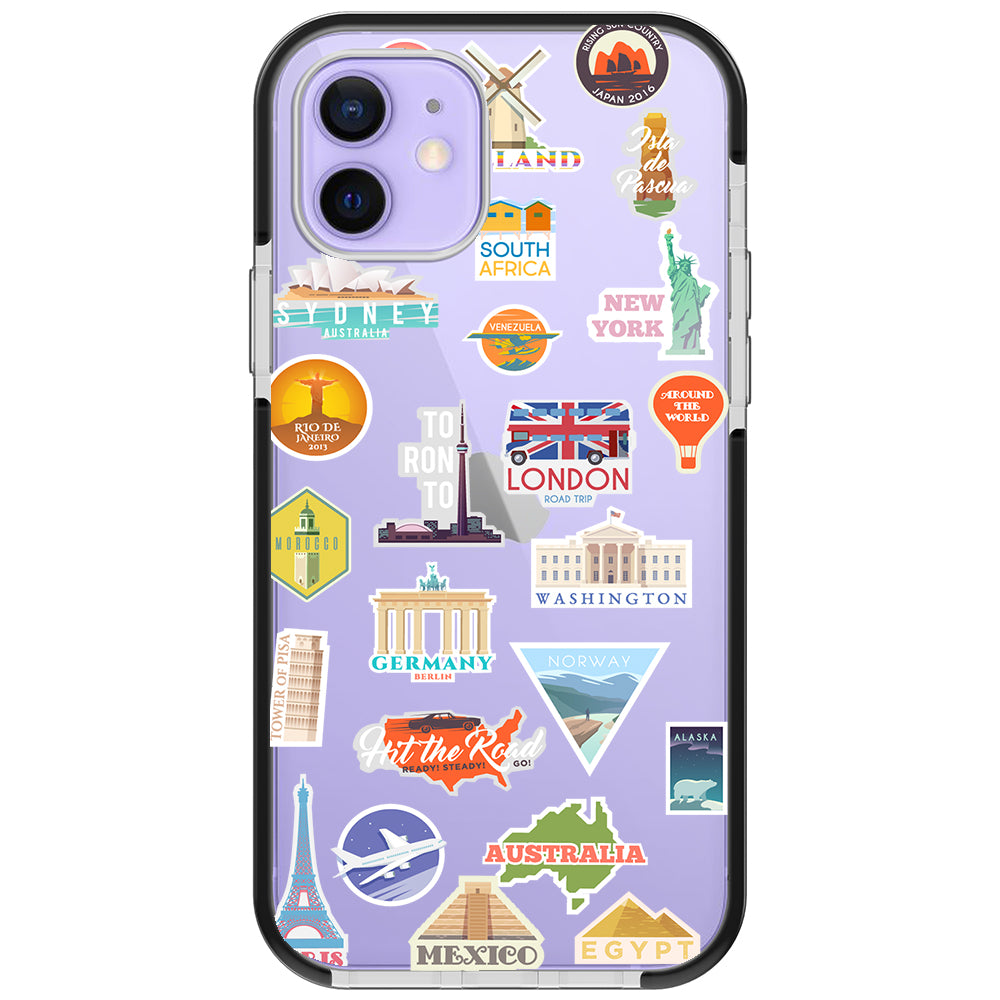 Holiday Travels Impact iPhone Case