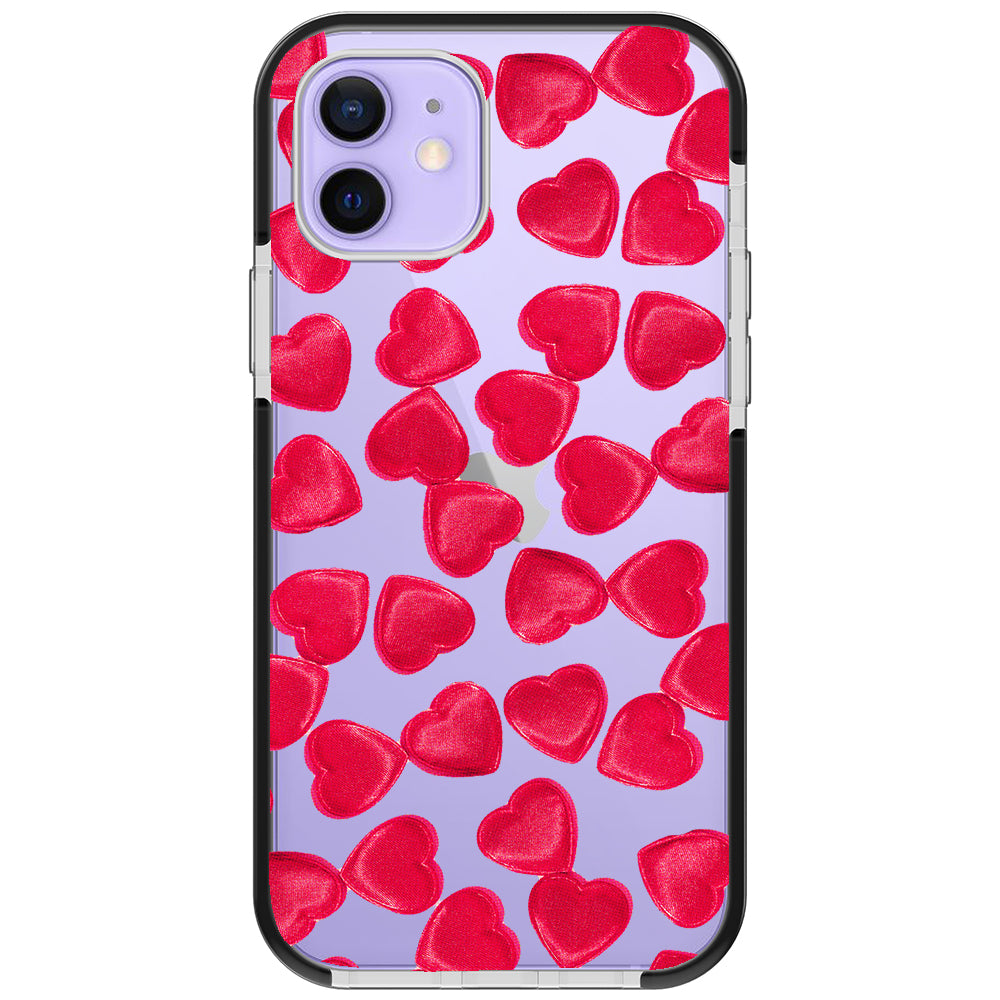 Valentine Heart Impact iPhone Case