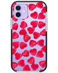 Valentine Heart Impact iPhone Case