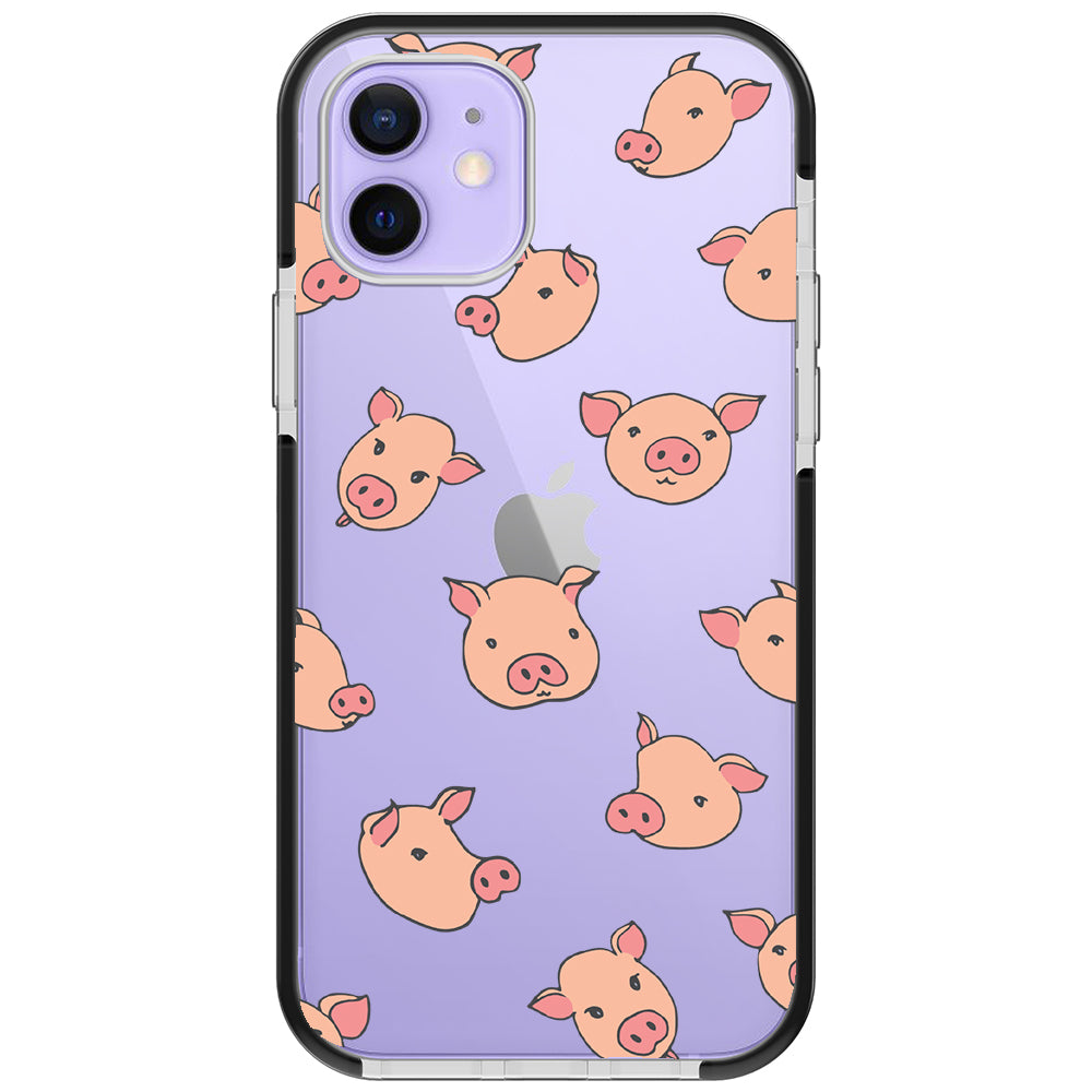 Pigfaces Impact iPhone Case