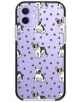 Frenchies Paws Collage Impact iPhone Case