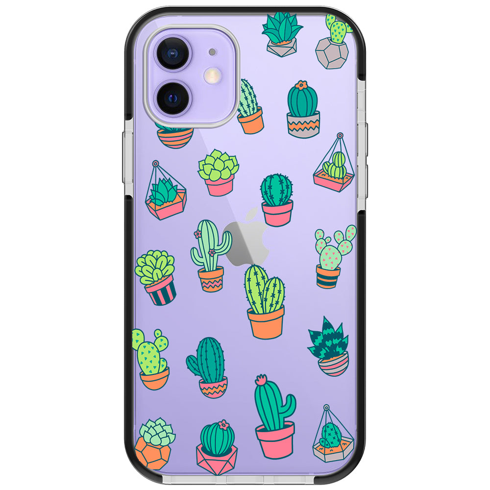 Colorful Cacti iPhone Case