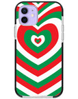 Candy Cane Impact iPhone Case