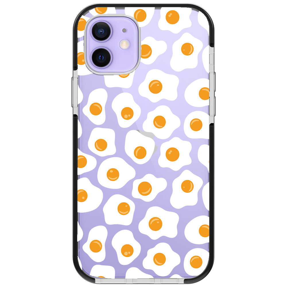 Fried Eggs Impact iPhone Case