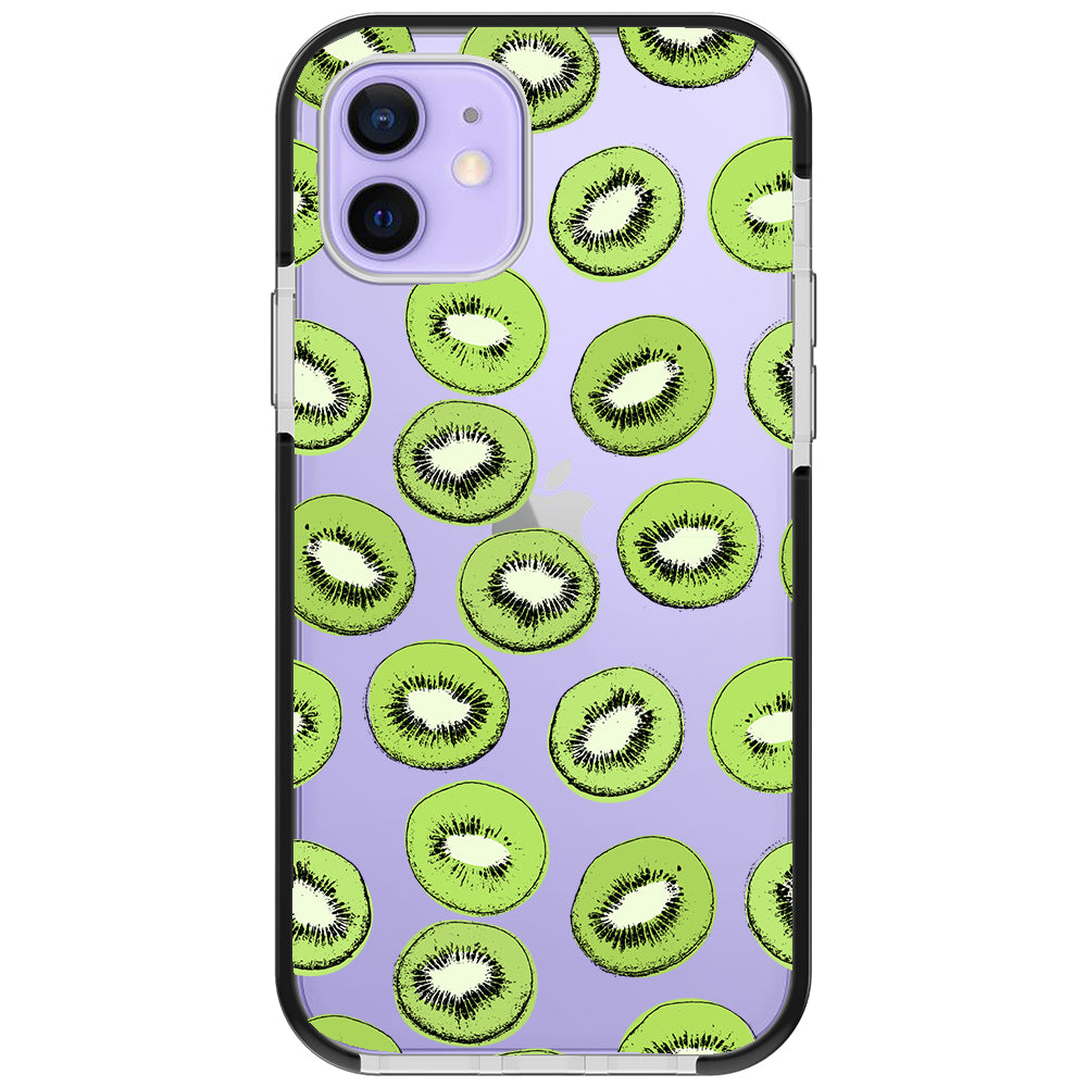 Kiwi Slices Impact iPhone Case