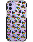 Colorful Paisley Impact iPhone Case