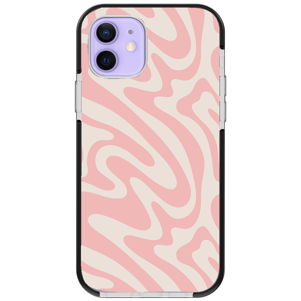 Strawberry Swirl Impact iPhone Case