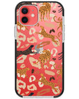 Abstract Leopard Impact iPhone Case