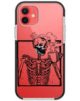 Coffee Skeleton Impact iPhone Case