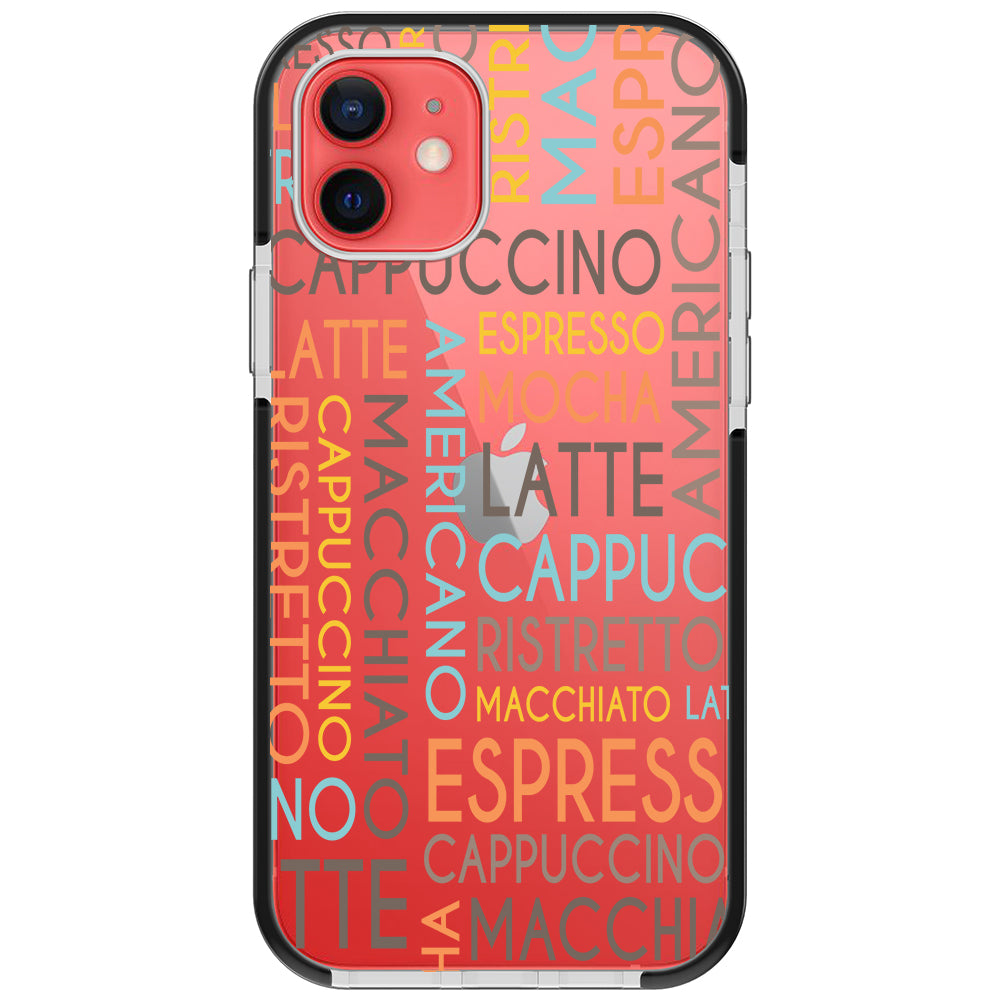 Coffee Names Impact iPhone Case